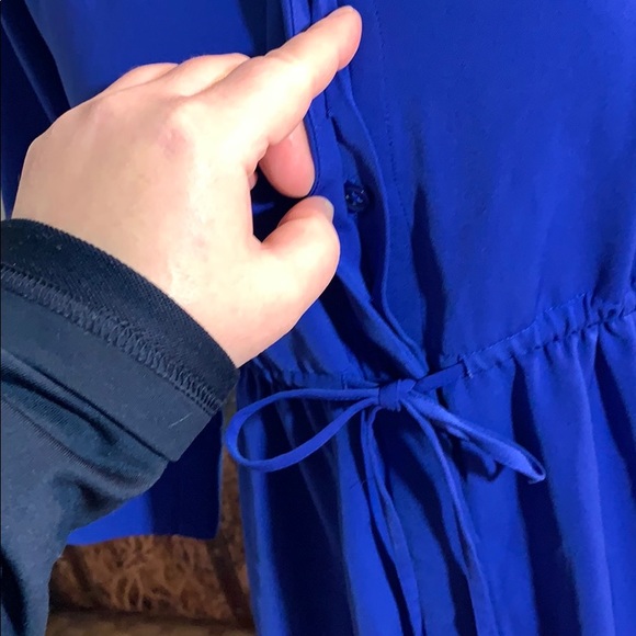 Sold Ann Taylor petite blue dress - Picture 6 of 7